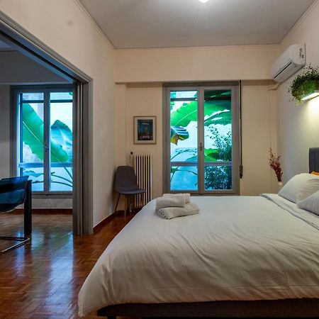 Tranquility Downtown Athens Apartment Exterior foto