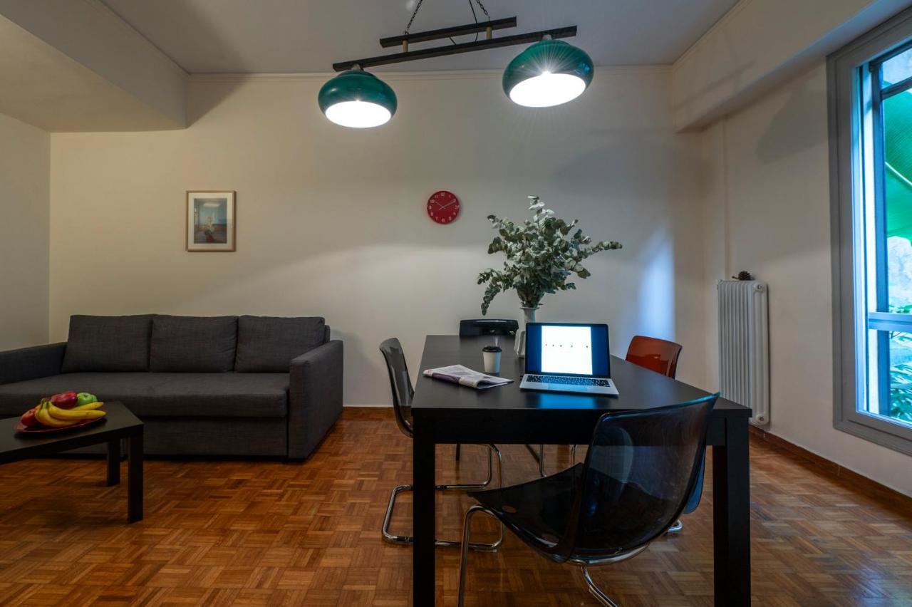 Tranquility Downtown Athens Apartment Exterior foto